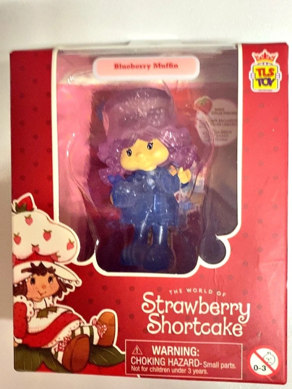 The Loyal Subjects Strawberry Shortcake Series 2 Blueberry Muffin Figure Blue &